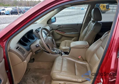 2005 Acura Mdx Touring z USA, uszkodzony, nr VIN 2HNYD18635H548089